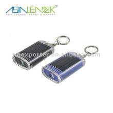 promotion solar key ring solar light keychain